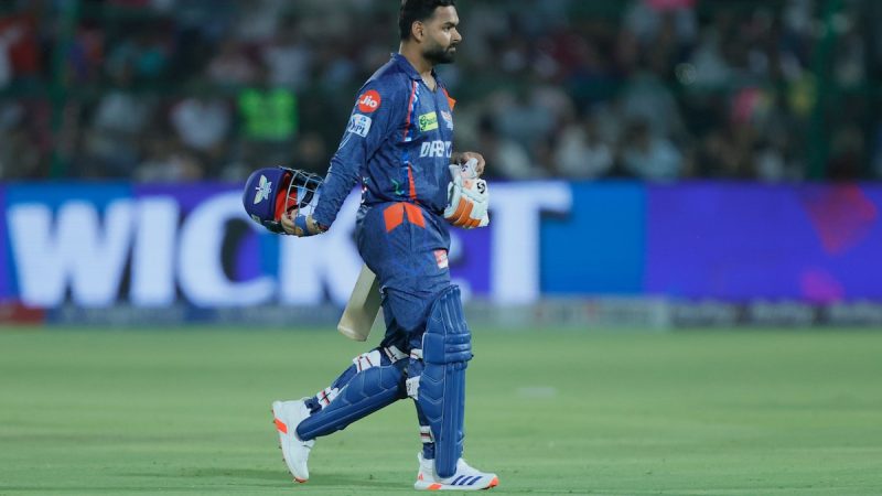 Rishabh Pant Flops Once Again, Dismissed By Stunning Catch. Sanjiv Goenka's Reaction Viral