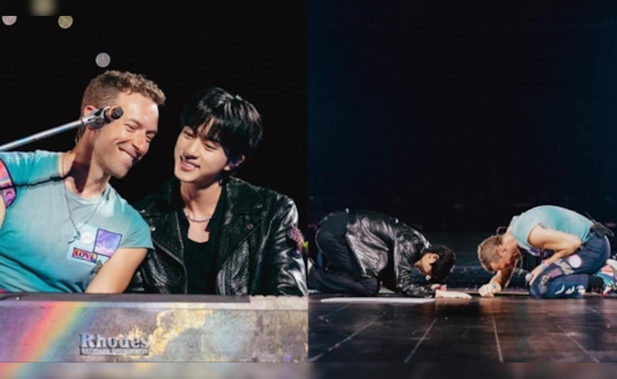 Coldplay's South Korea Concert Was Joined By… Drum Roll… BTS Jin