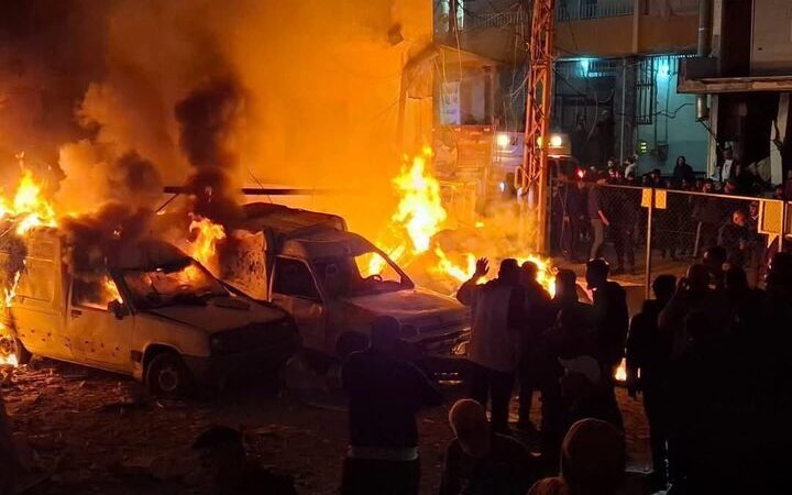 Israel attacks target near Syrian presidential palace