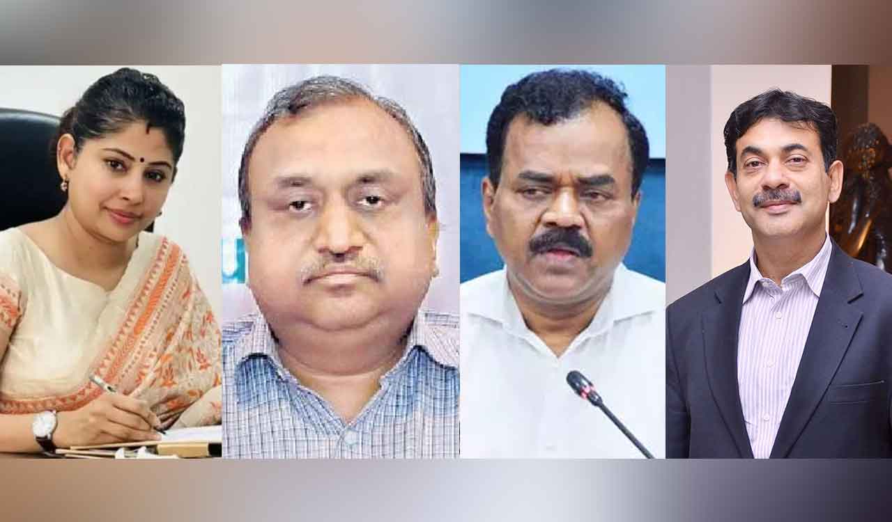 Major reshuffle of IAS officers in Telangana