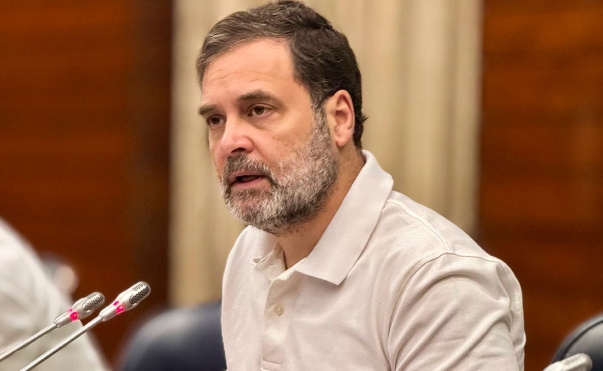 Rahul Gandhi At PM Modi's Office For Meeting On New CBI Chief