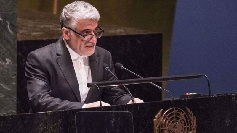 Iran: Palestinian right to self-determination ‘non-negotiable’