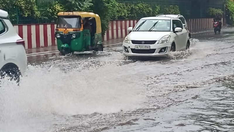 How Delhi Came To A Standstill After 2 Hours Of Unseasonal Rain Today