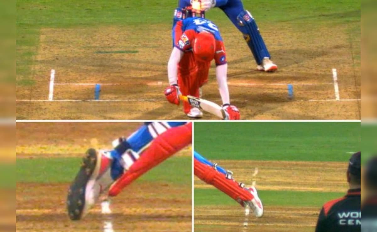 Delhi Capitals Star's Stumping Dismissal Against Mumbai Indians Sparks Controversy, Splits Internet