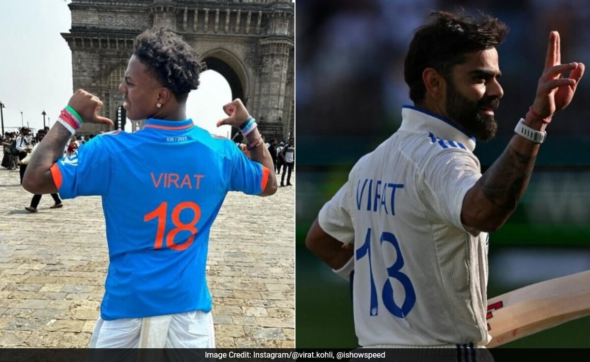 "All The Legends Are Retiring": iShowSpeed On Virat Kohli's Test Retirement