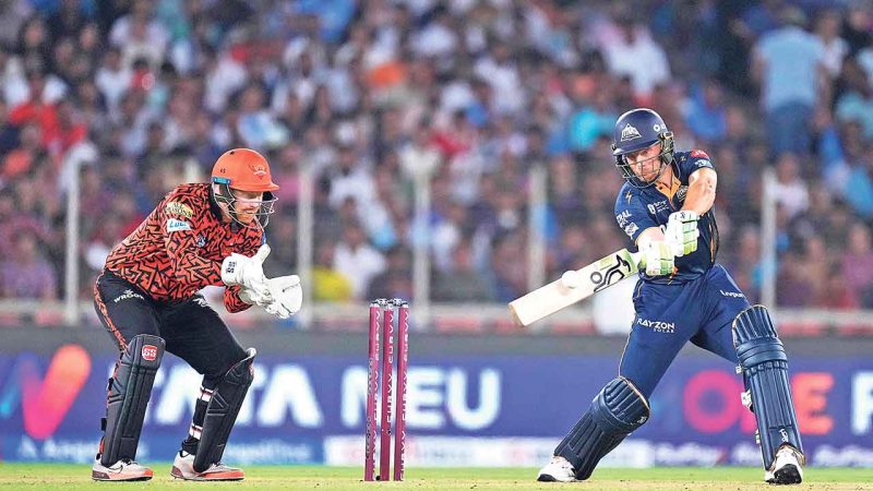 Sunrisers’ playoffs hope evaporates as Prasidh, Gill, Buttler power Gujarat Titans to a 38-run win