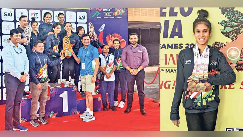 Nishika’s gold run continues, Telangana shines at Khelo India Youth Games gymnastics