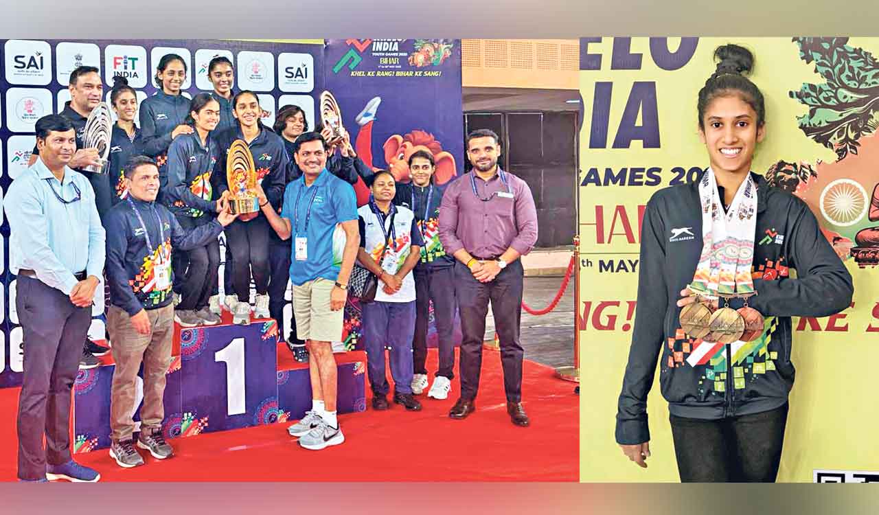 Nishika’s gold run continues, Telangana shines at Khelo India Youth Games gymnastics