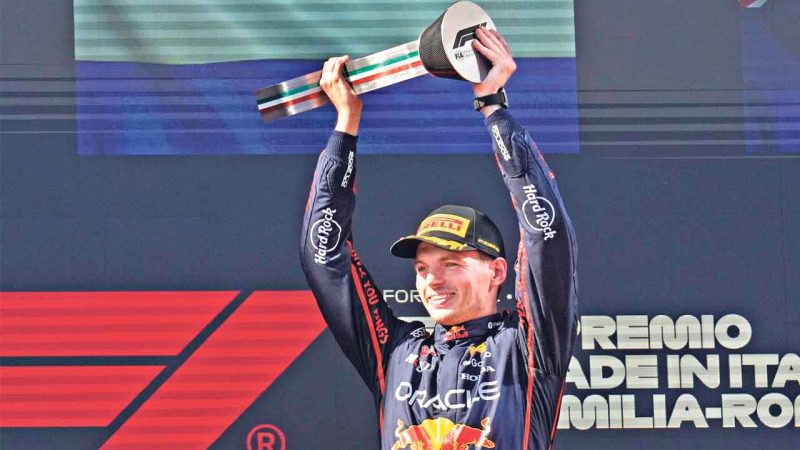Red Bull’s Verstappen beats PIastri to win F1 Emilia-Romagna Grand Prix