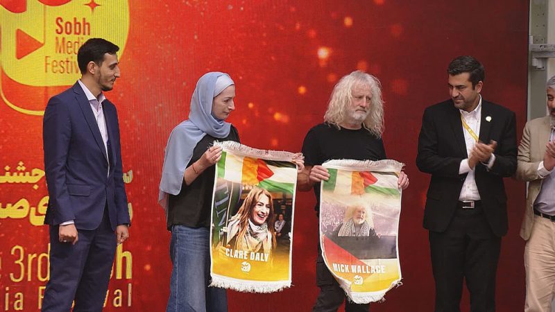 Emerald Resistance: Press TV unveils new documentary on Irish support for Palestine at Sobh Festival