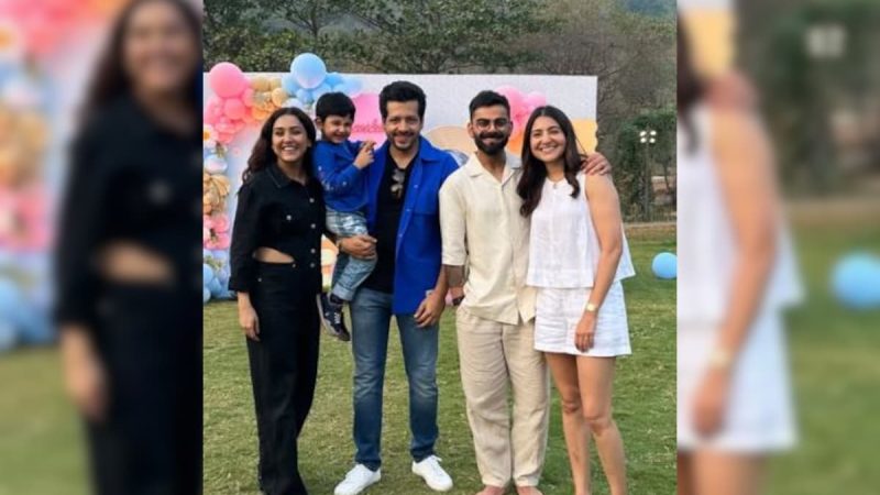Anushka-Virat In An Unseen Pic From The Actress's 37th Birthday Bash