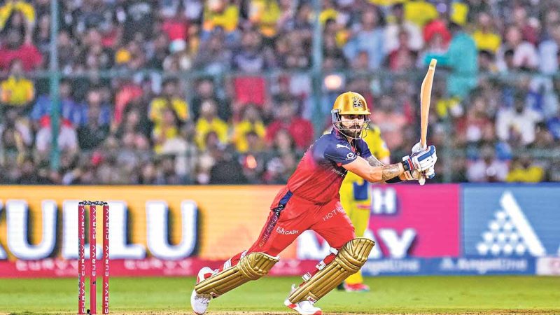 Royal Challengers hold nerve to win nail-biting thriller against Chennai Super Kings