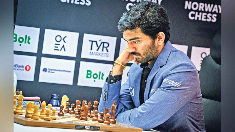 Gukesh faces second defeat in two days in Norway Chess, loses to India’s Arjun