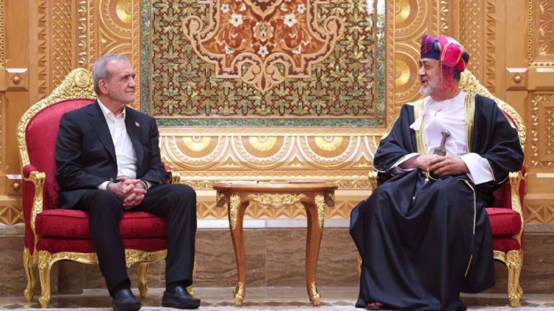 Pezeshkian hails Oman’s ‘active, constructive’ role in Iran-US indirect talks