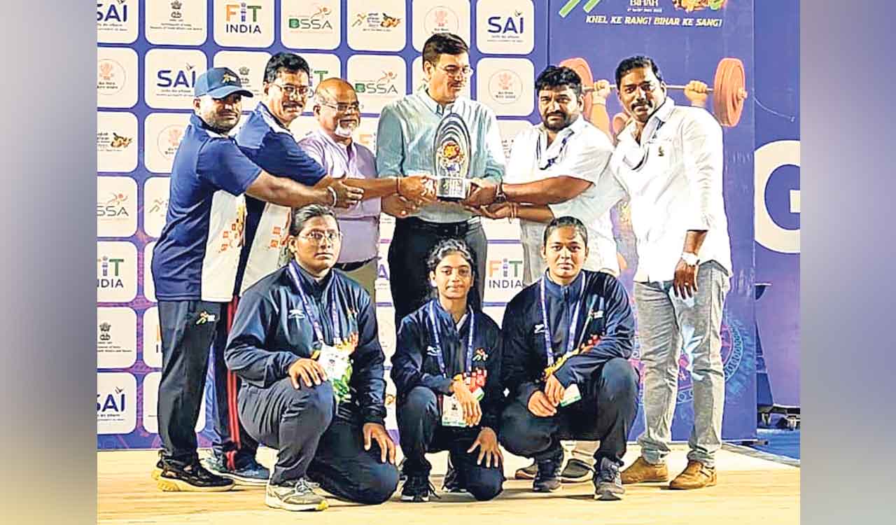 AP weightlifters win overall silver in Khelo India Youth Games