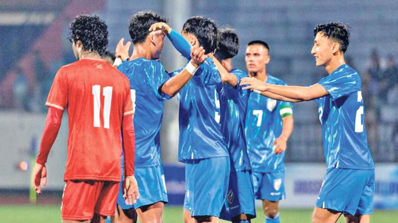 SAFF U19: India storms into final after thumping victory against Maldives, to face Bangladesh in title clash