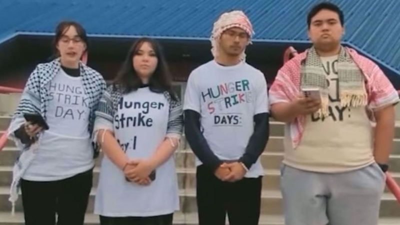 US students launch hunger strike to protest Israeli starvation war in Gaza