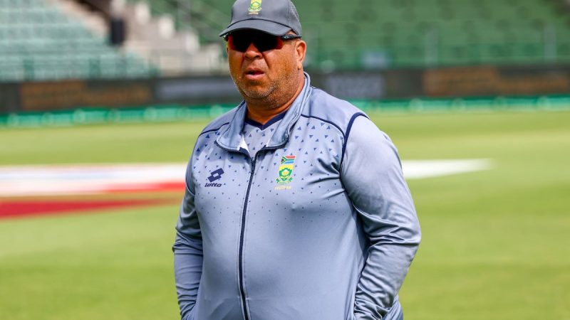 Shukri Conrad Appointed As South Africa Men's All-Format Head Coach
