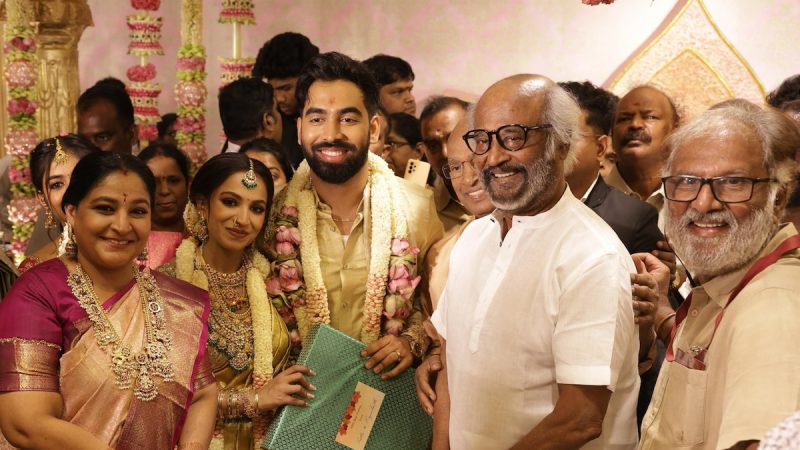 In Pics: Rajinikanth, Kamal Haasan, Suriya At A Grand Wedding In Chennai