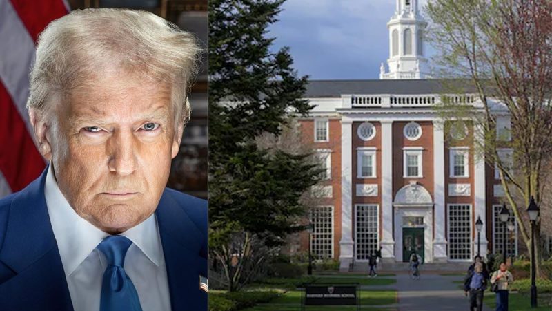Trump Administration Bars Harvard University From Enrolling Foreign Students