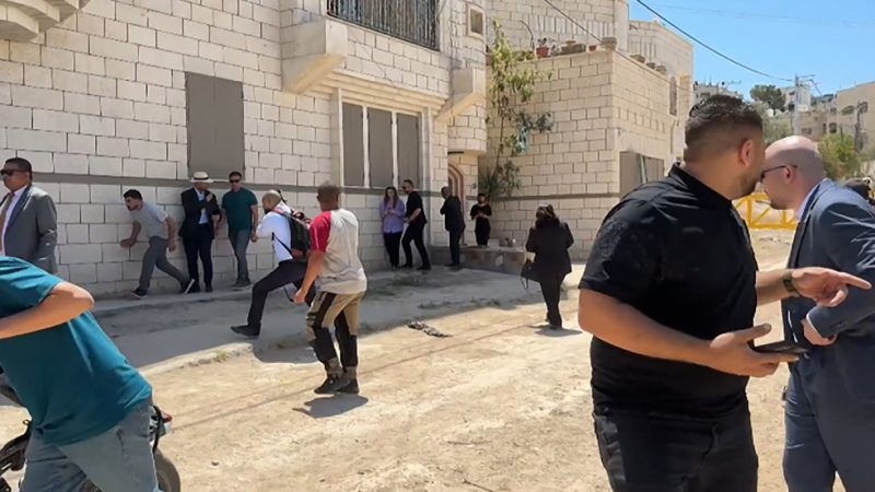 Israeli forces open fire on diplomatic delegation visiting Jenin refugee camp