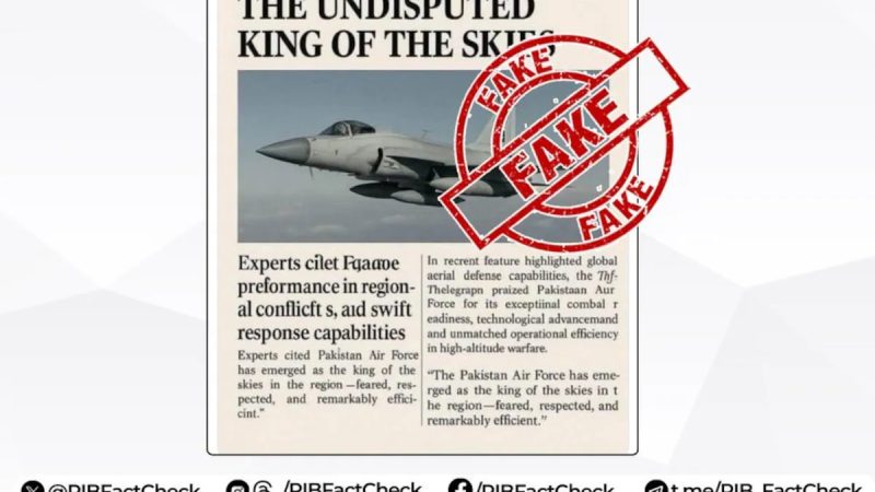 Pakistan Air Force Is 'Undisputed King'? India Fact-Checks Propaganda