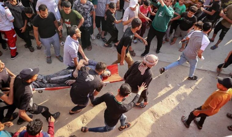 Almost 100 people killed in Israeli strikes on Gaza