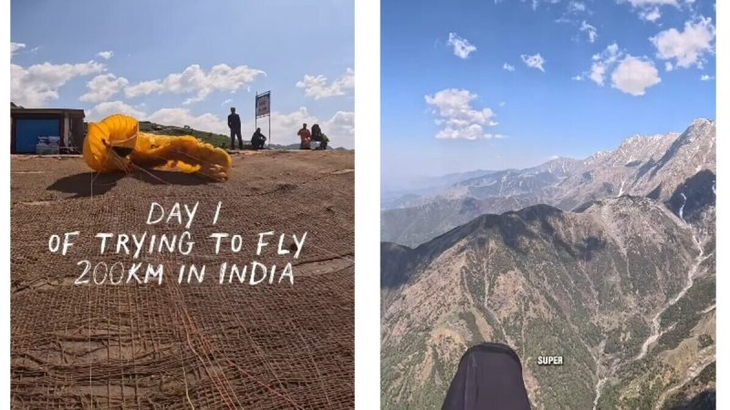 Video: Paraglider Flies 200 Km Over Himachal, Spends 6.5 Hours In Air