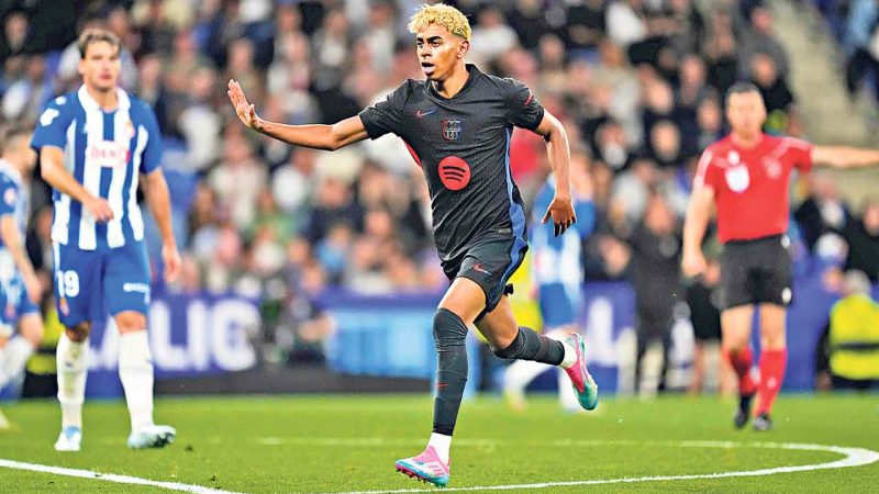 Barcelona emerge La Liga champions, Yamal scores winning goal in their 2-0 victory