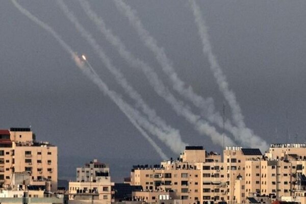 Missiles fired from Gaza towards occupied territories