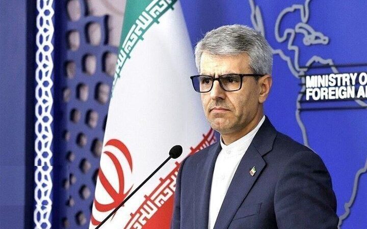 Iran FM spox responds to France's unfounded claims on nukes