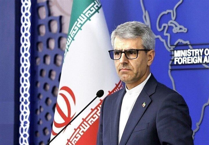 Iran FM spox responds to France's unfounded claims on nukes