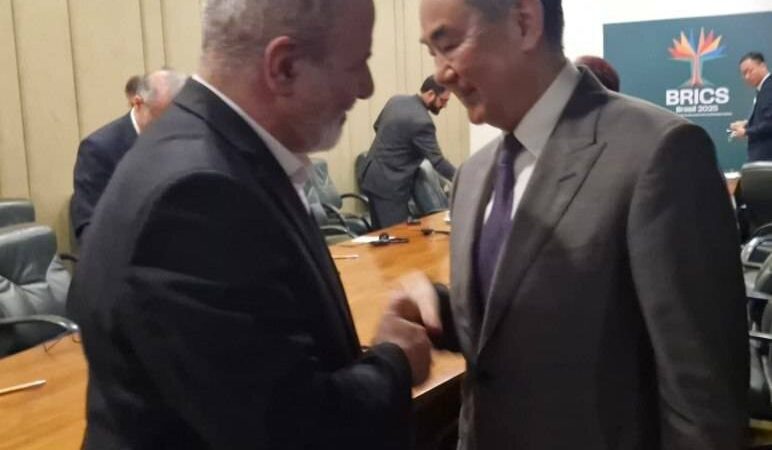 Iran's top security official meets Chinese FM in Brazil