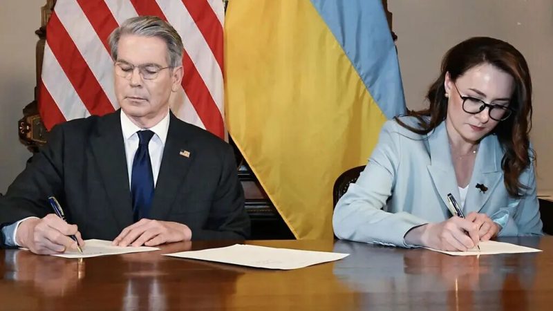 US, Ukraine sign minerals deal: Treasury Department