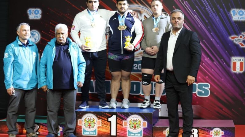 Yazdani wins gold in 2025 World Youth Weightlifting C'ship