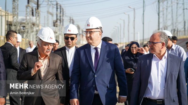 Tajik energy minister visits Iran's Shiraz