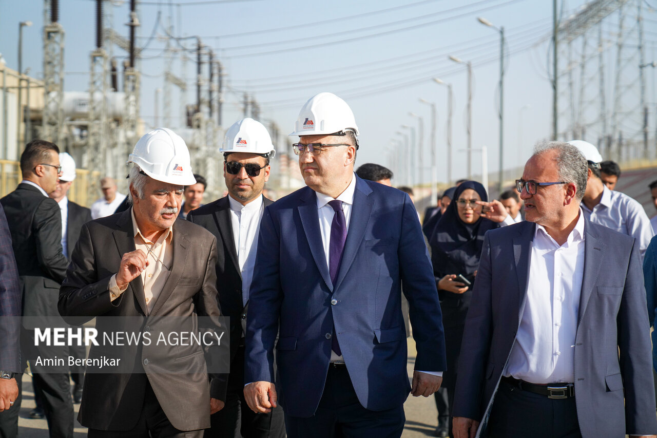Tajik energy minister visits Iran's Shiraz