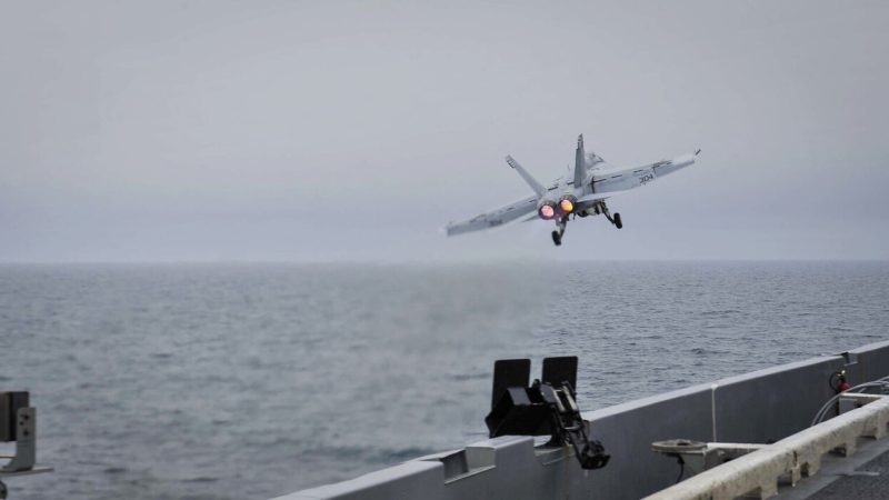 Another US fighter jet falls into Red Sea