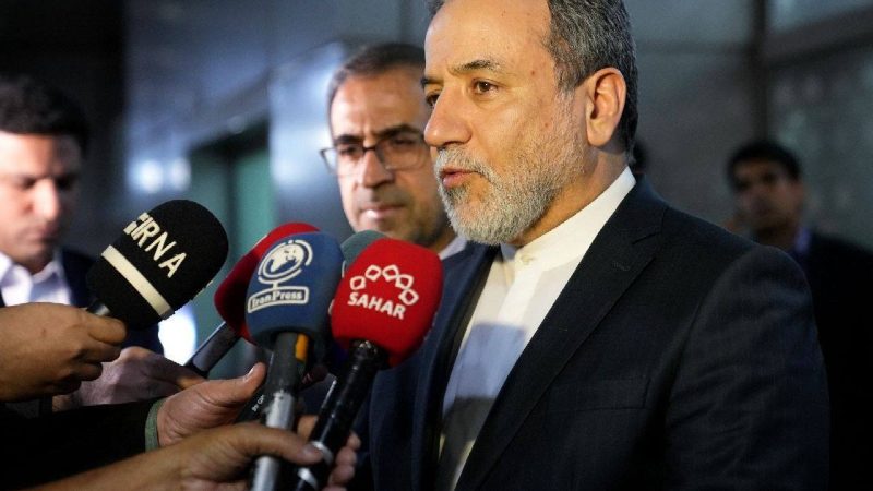Iran urges restraint as FM Araghchi arrives in India