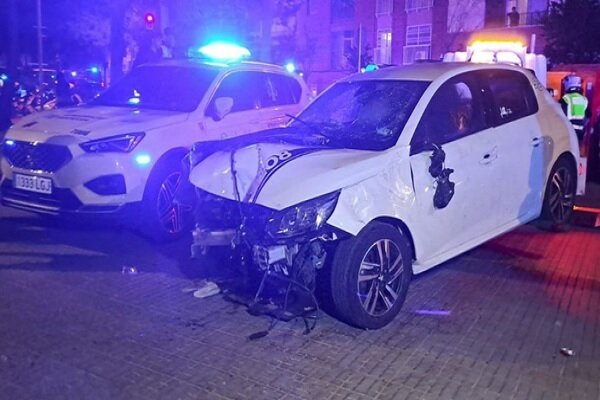 Supporters injured when car hits crowd before Barcelona derby