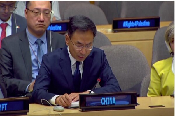 China urges for swift move to end Palestinians suffering