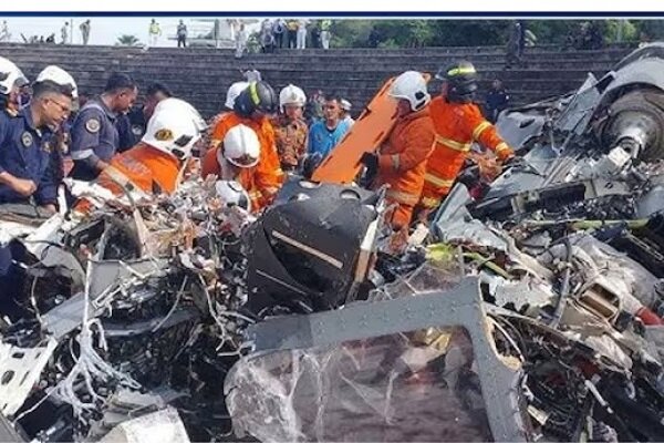 No survivors in Finland crash of two helicopters