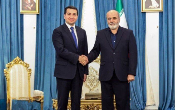 Top Iran security official, Aliyev's Assistant hold talks