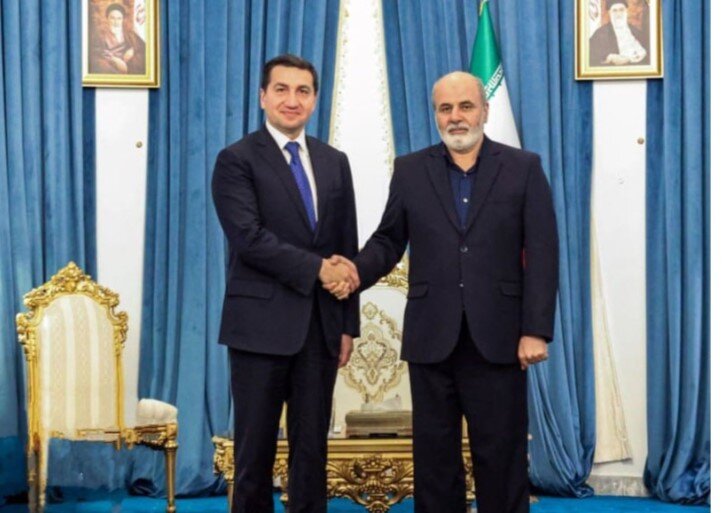 Top Iran security official, Aliyev's Assistant hold talks