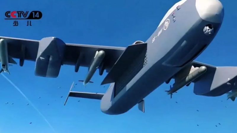 China to launch giant drone capable of releasing 100 UAVs