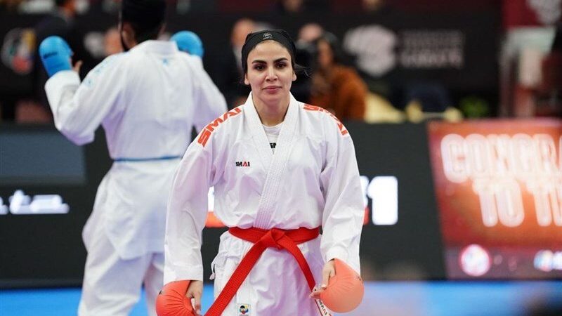 Iran’s Bahmanyar wins bronze in AKF Senior Championships