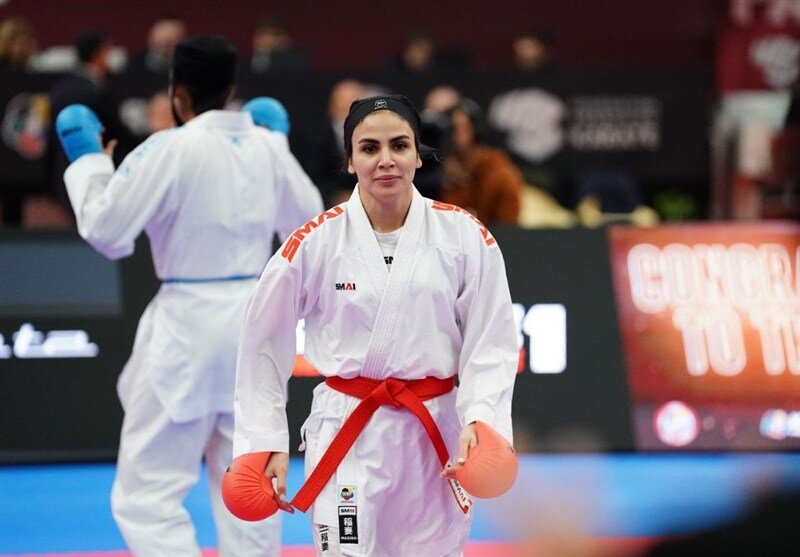 Iran’s Bahmanyar wins bronze in AKF Senior Championships