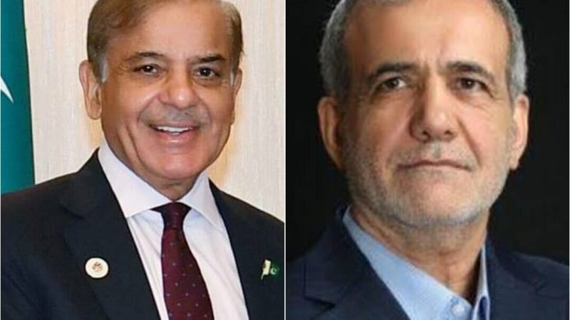 Pakistan PM Shehbaz Sharif to meet Pres. Pezeshkian on Monday