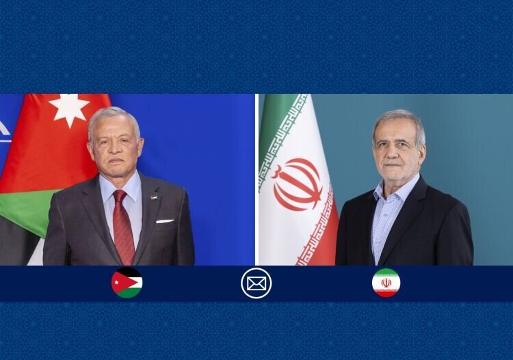 Pezeshkian congratulates King of Jordan on Independence Day