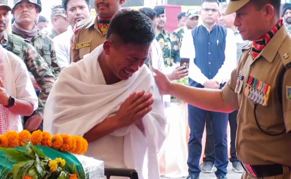 BSF Soldier Killed In Action Given Full State Honours In Manipur